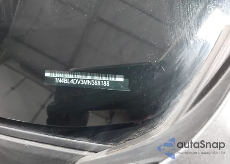 2021 Nissan Altima Sv Fwd z USA, uszkodzony, nr VIN 1N4BL4DV3MN388188